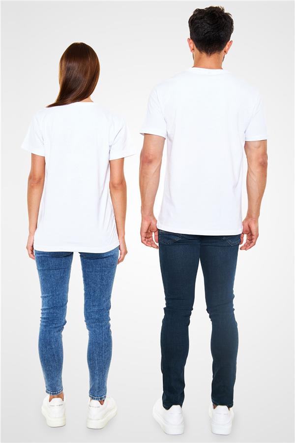 10cc Printed Unisex White T-Shirt