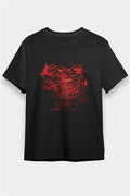 1349 Printed Unisex Black T-Shirt
