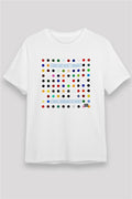 30 Seconds To Mars Printed Unisex White T-Shirt