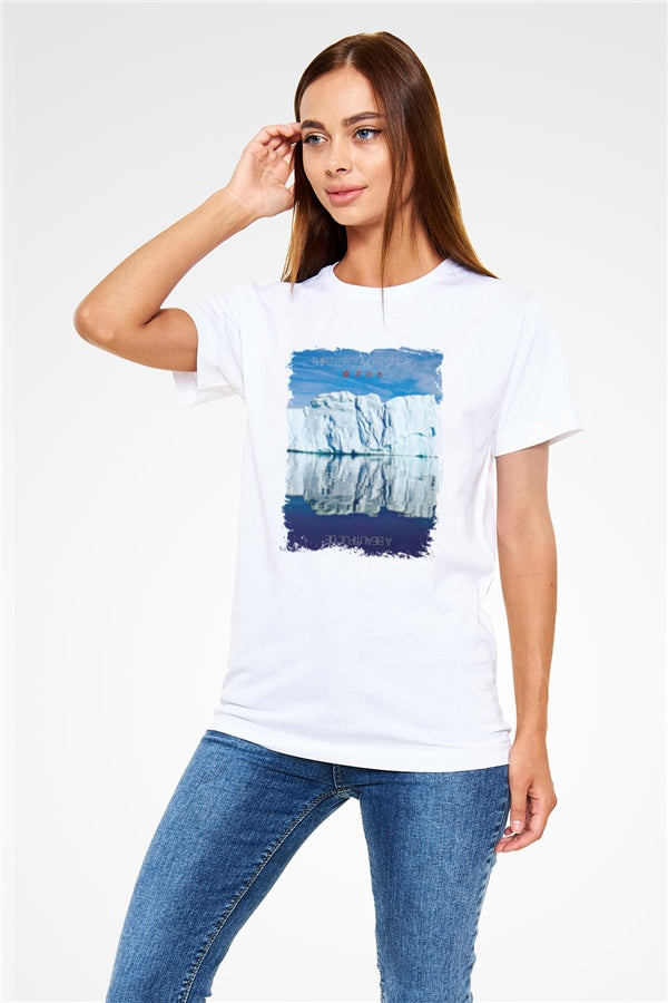 30 Seconds To Mars Printed Unisex White T-Shirt