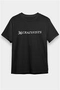 36 Crazyfists Printed Unisex Black T-Shirt