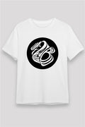 42 decibel Printed Unisex White T-Shirt