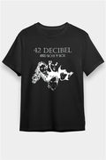42 Decibel Black Unisex T-Shirt