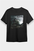 4arm Black Unisex Printed T-Shirt