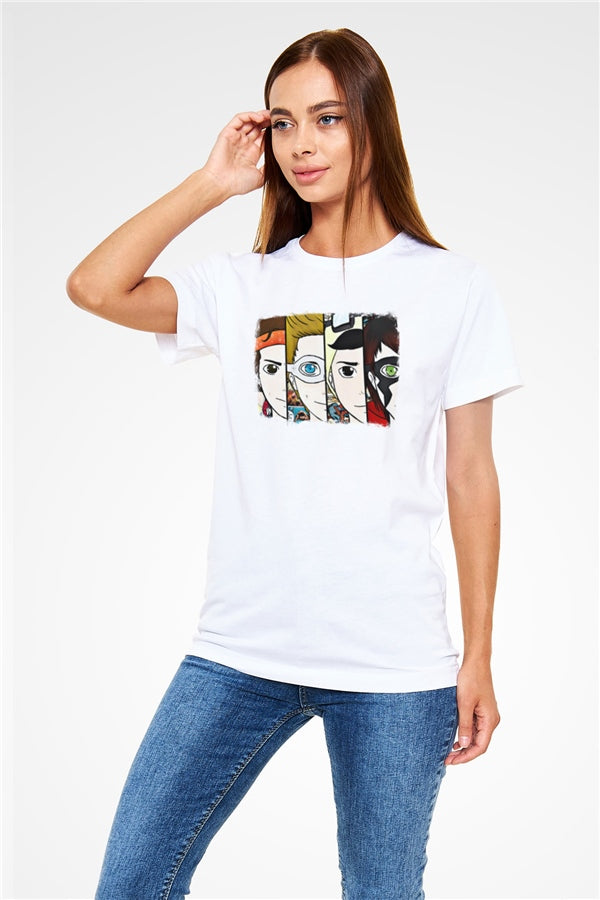5 Seconds Of Summer Printed Unisex White T-Shirt