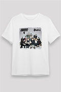 5 Seconds Of Summer Printed Unisex White T-Shirt