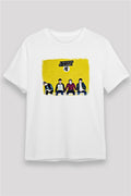 5 Seconds Of Summer Printed Unisex White T-Shirt