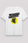 5 Seconds Of Summer White Unisex T-Shirt