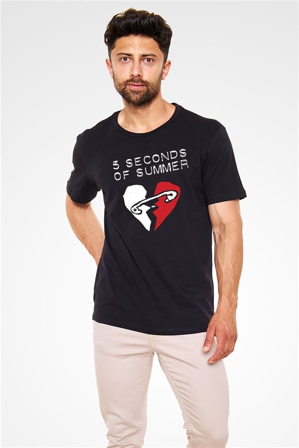 5 Seconds Of Summer Black Unisex T-Shirt