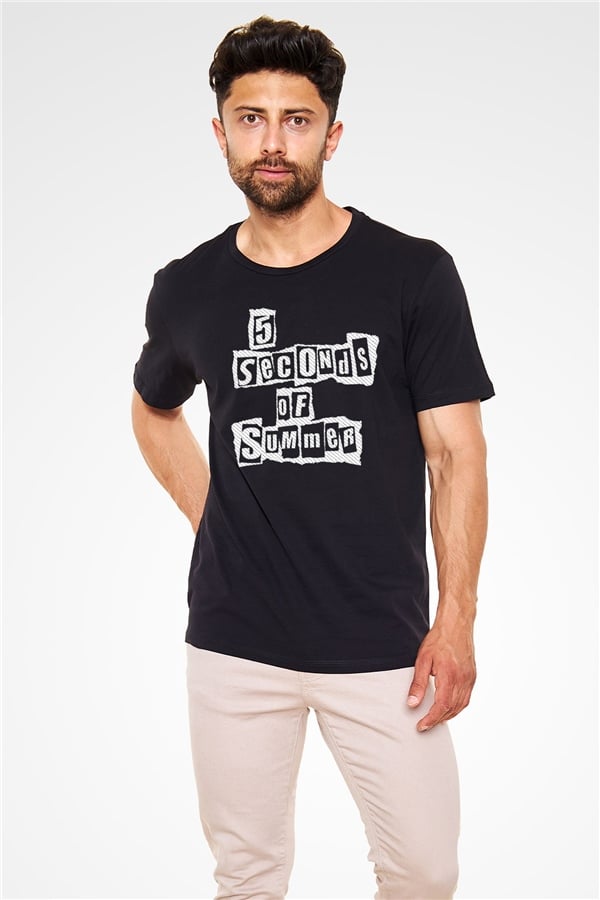 5 Seconds Of Summer Black Unisex T-Shirt