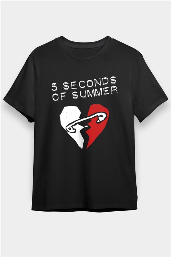 5 Seconds Of Summer Black Unisex T-Shirt