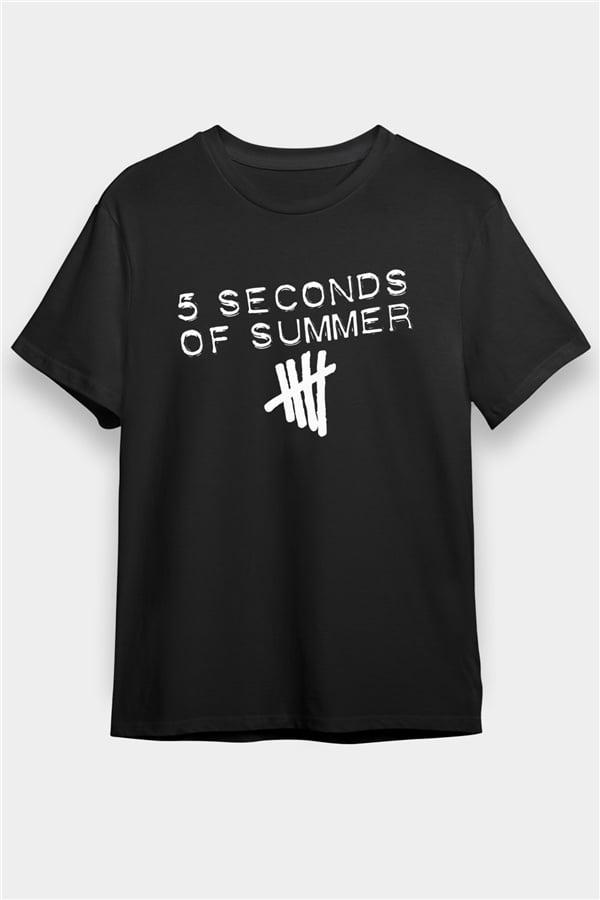 5 Seconds Of Summer Black Unisex T-Shirt