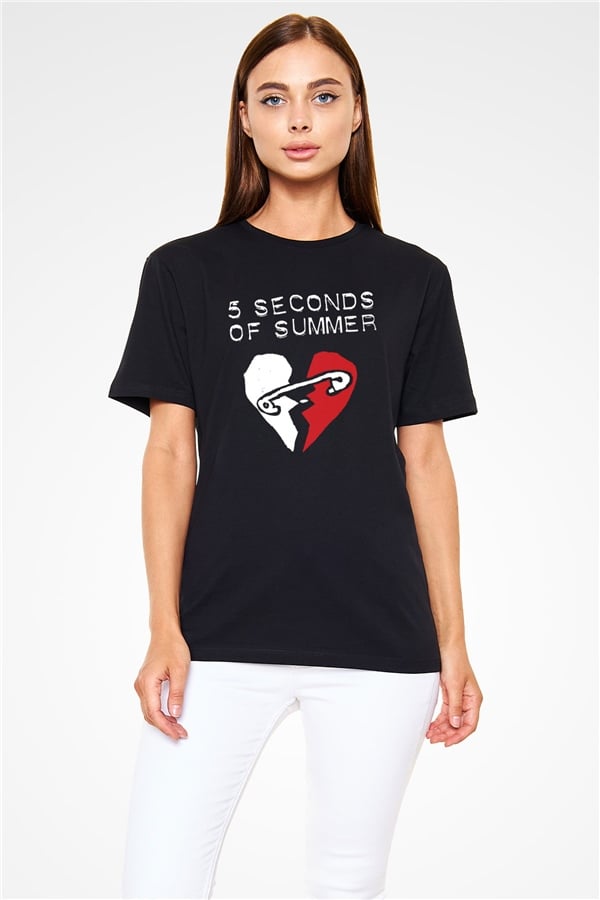 5 Seconds Of Summer Black Unisex T-Shirt