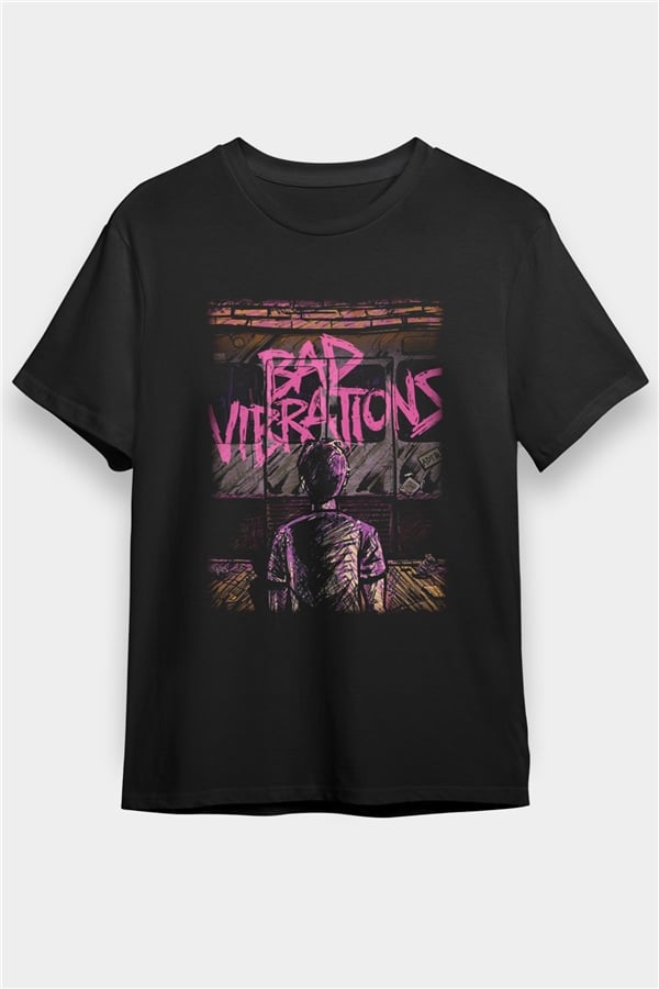 A Day To Remember Bad Vibrations Black Unisex T-Shirt