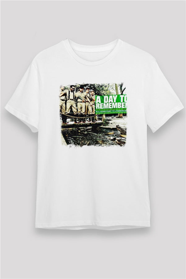A Day to Remember Printed Unisex White T-Shirt