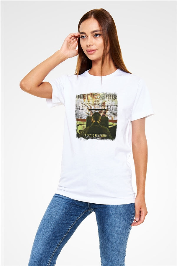 A Day to Remember White Graphic Unisex T-Shirt