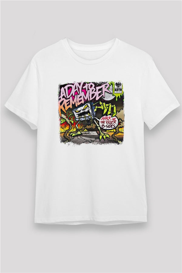 A Day to Remember Printed Unisex White T-Shirt