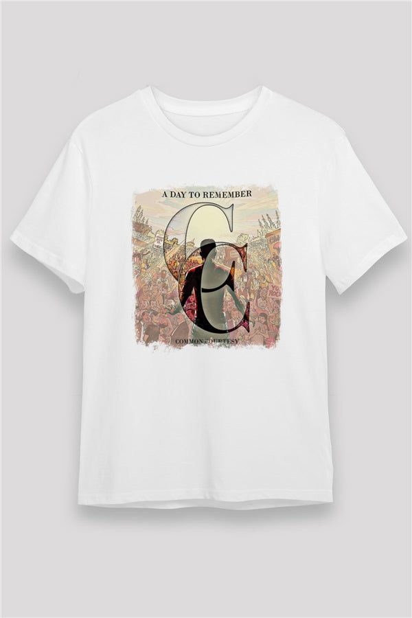 A Day to Remember Printed Unisex White T-Shirt