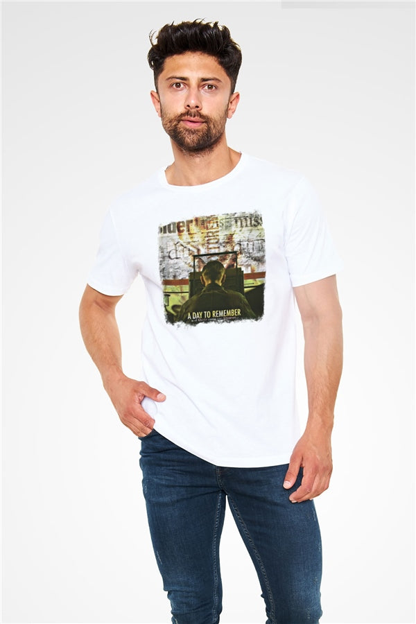 A Day to Remember White Graphic Unisex T-Shirt