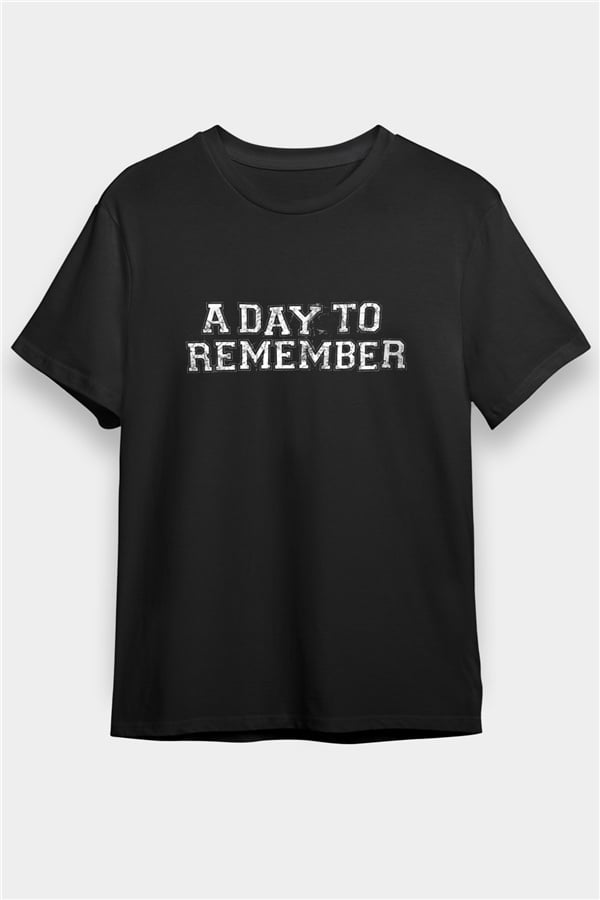 A Day to Remember Graphic Print Unisex Black T-Shirt