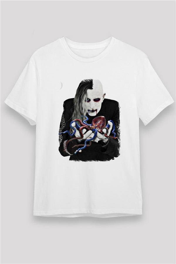 A Perfect Circle Printed Unisex White T-Shirt