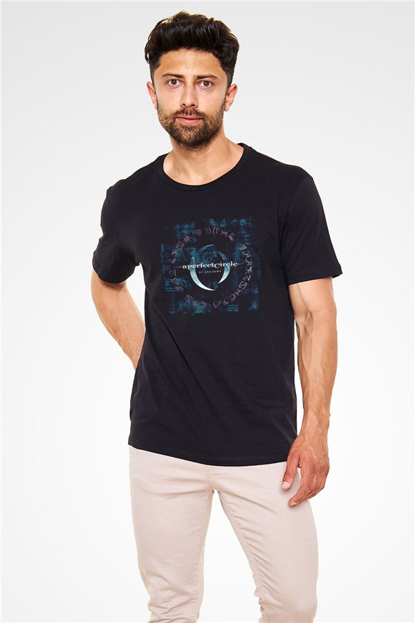 A Perfect Circle Printed Unisex Black T-Shirt