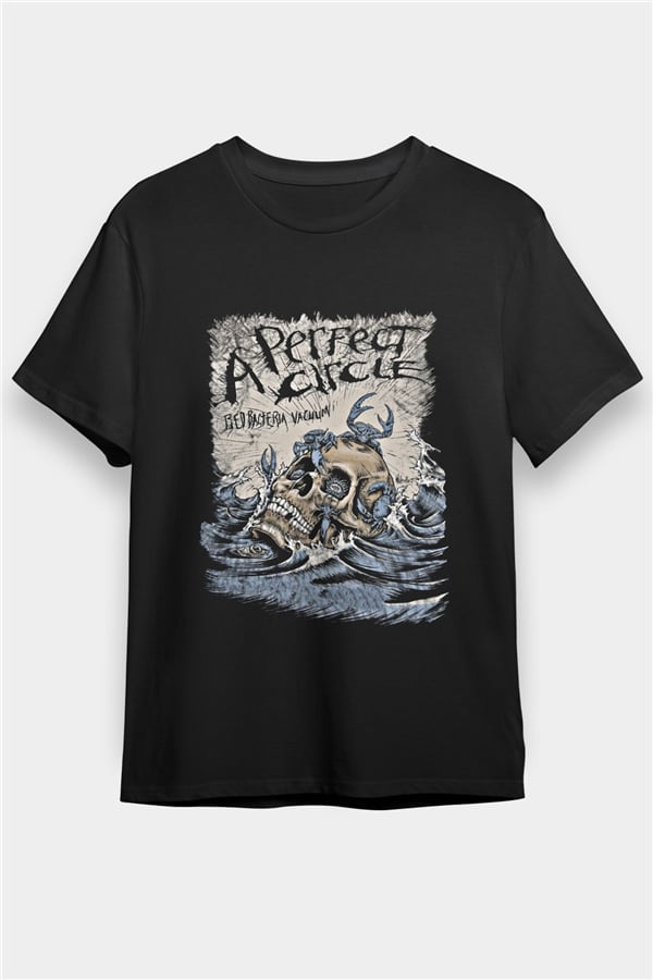 A Perfect Circle Printed Unisex Black T-Shirt