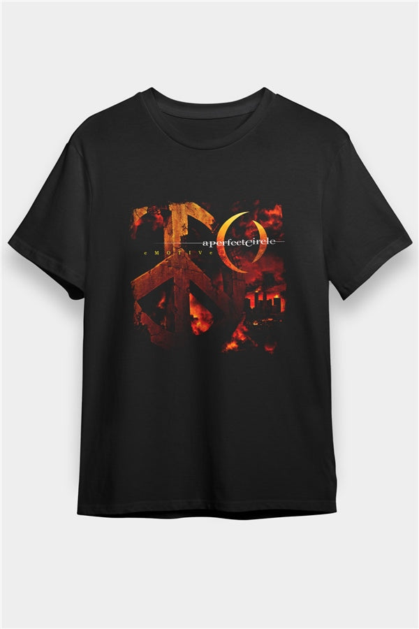A Perfect Circle Printed Unisex Black T-Shirt