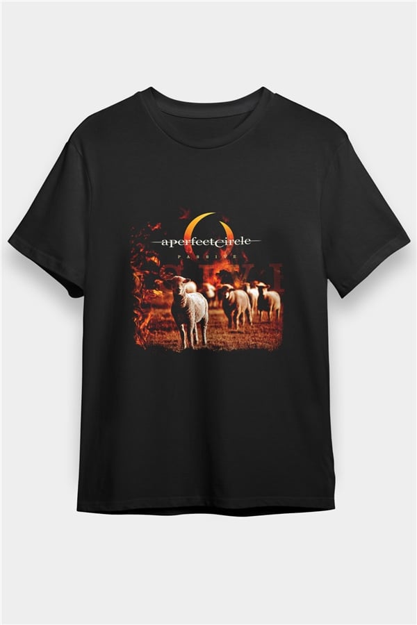 A Perfect Circle Printed Unisex Black T-Shirt