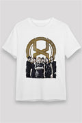 A Skylit Drive Printed Unisex White T-Shirt