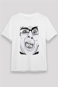 A Wilhelm Scream Printed Unisex White T-Shirt