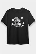 A Wilhelm Scream Printed Unisex Black T-Shirt