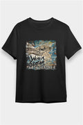 A Wilhelm Scream Printed Unisex Black T-Shirt