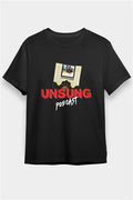 A Wilhelm Scream Printed Unisex Black T-Shirt