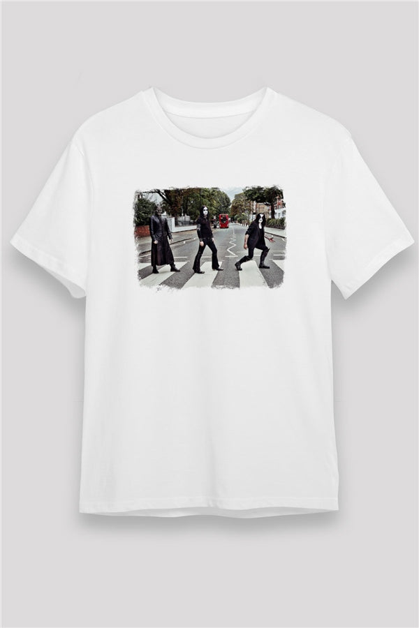 Abbath Printed Unisex White T-Shirt