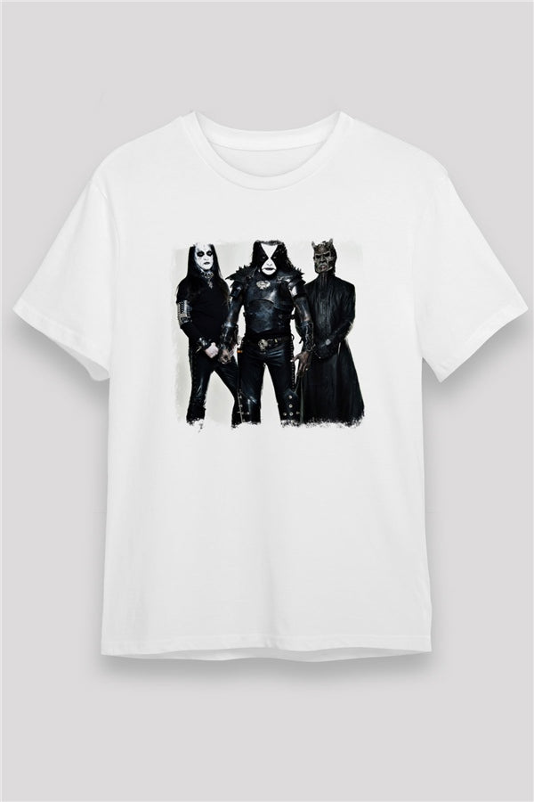 Abbath Printed Unisex White T-Shirt