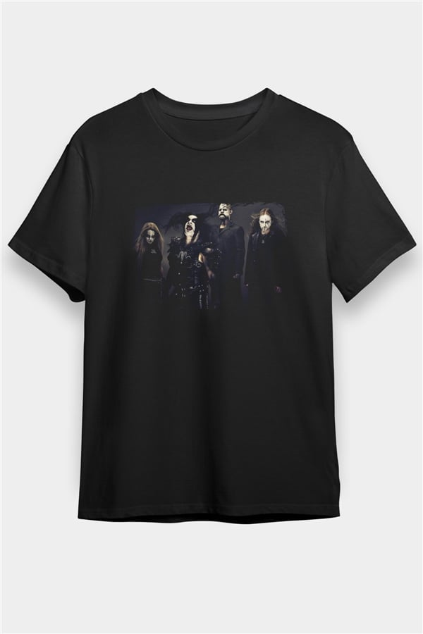 Abbath Printed Unisex Black T-Shirt
