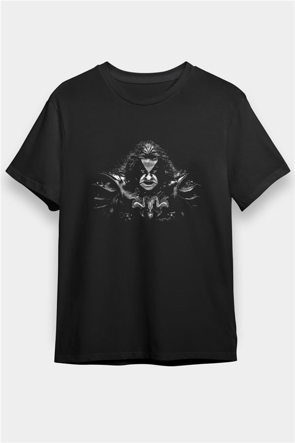 Abbath Printed Unisex Black T-Shirt