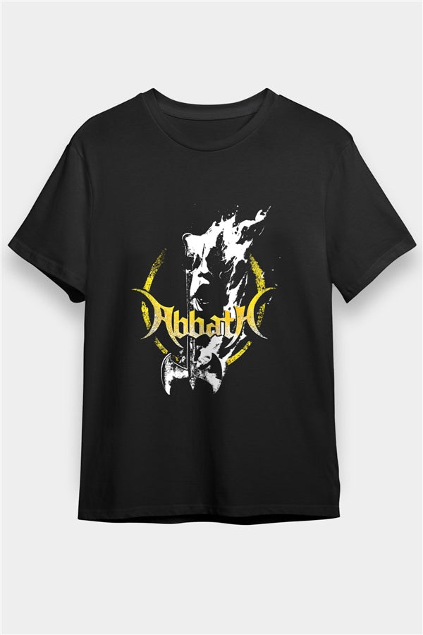 Abbath Printed Unisex Black T-Shirt