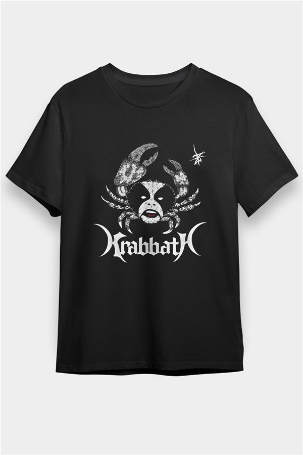 Abbath Printed Unisex Black T-Shirt