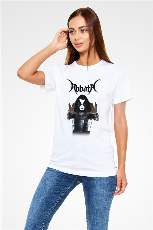 Abbath White Unisex T-Shirt