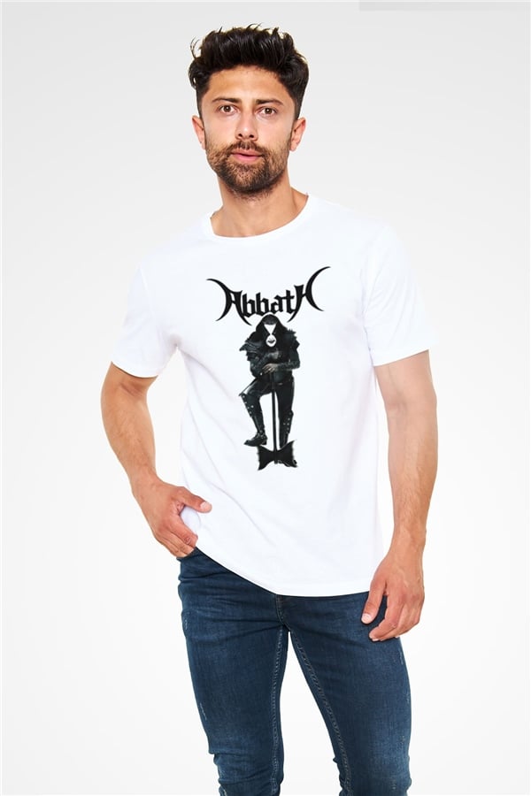 Abbath White Unisex T-Shirt