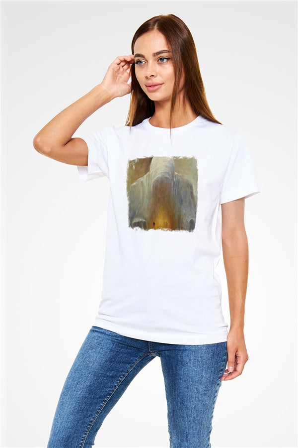 Abigail Williams Printed Unisex White T-Shirt