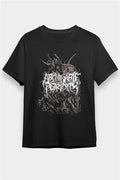 Abominable Putridity Printed Unisex Black T-Shirt