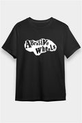 Abrasive Wheels Printed Unisex Black T-Shirt