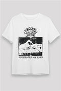 Abruptum Printed Unisex White T-Shirt