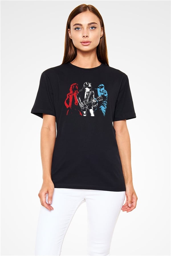 AC DC Angus Young Black Unisex T-Shirt
