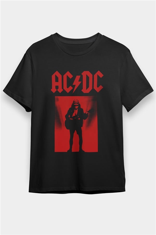 AC DC Angus Young Black Unisex T-Shirt