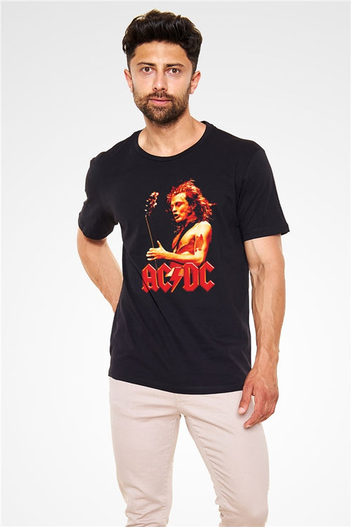 AC DC Angus Young Black Unisex T-Shirt