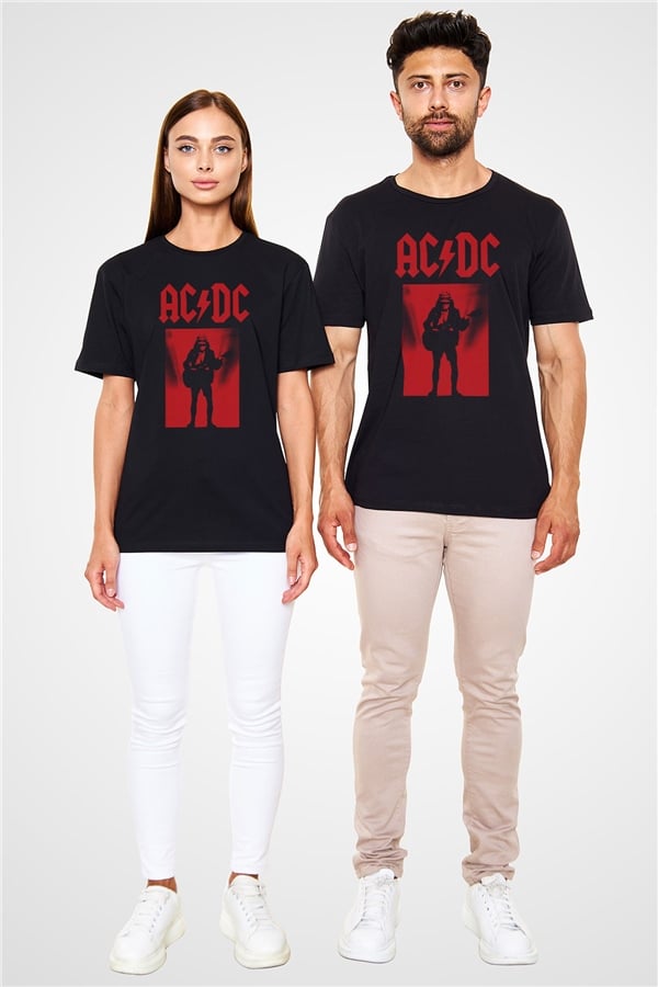 AC DC Angus Young Black Unisex T-Shirt
